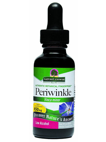 Periwinkle Herb Extract, 1 oz, Nature's Answer
