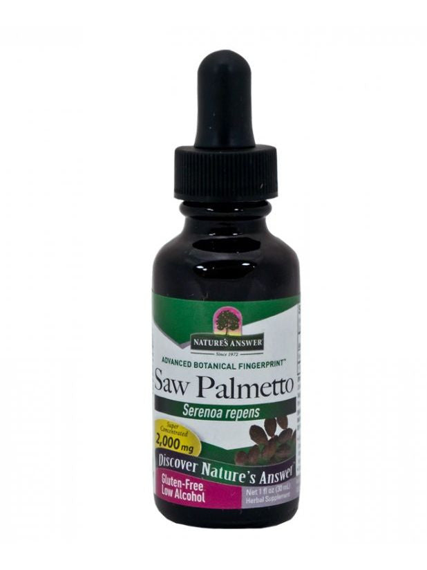 Saw Palmetto Berry Extract, 1 oz, Nature's Answer