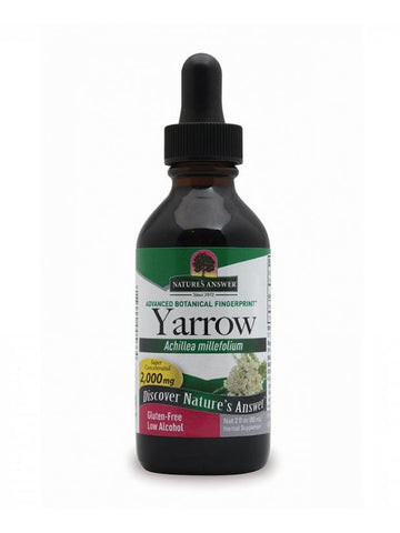 Yarrow Flowers Extract, 2 oz, Nature's Answer