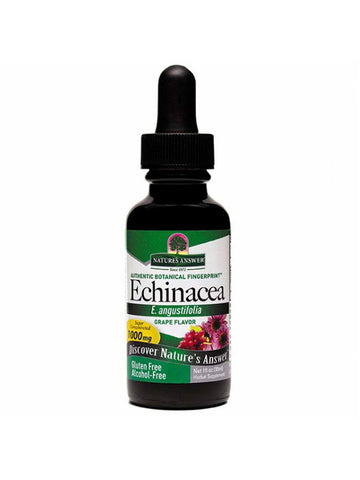 Echinacea Alcohol Free Extract, 1 oz, Nature's Answer