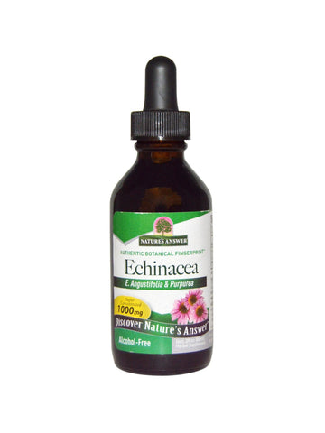 Echinacea Alcohol Free Extract, 2 oz, Nature's Answer