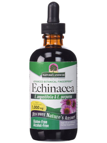 Echinacea Alcohol Free Extract, 4 oz, Nature's Answer