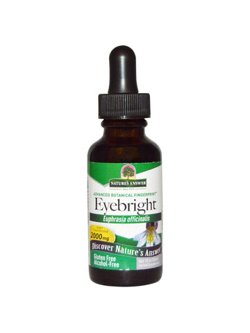 Eyebright Alcohol Free Extract, 1 oz, Nature's Answer