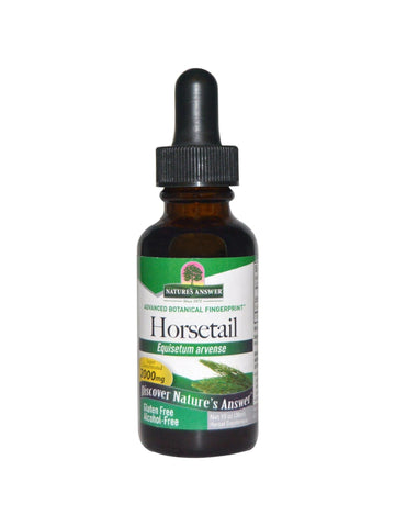 Horsetail Alcohol Free Extract, 1 oz, Nature's Answer