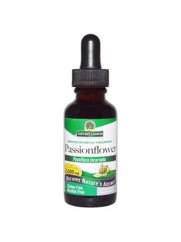 Passion Flower Alcohol Free Extract, 1 oz, Nature's Answer