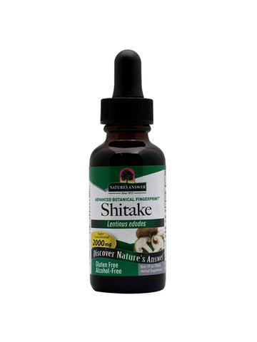 Shiitake Alcohol Free Extract, 1 oz, Nature's Answer