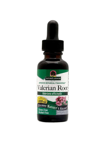 Valerian Root Alcohol Free Extract, 1 oz, Nature's Answer