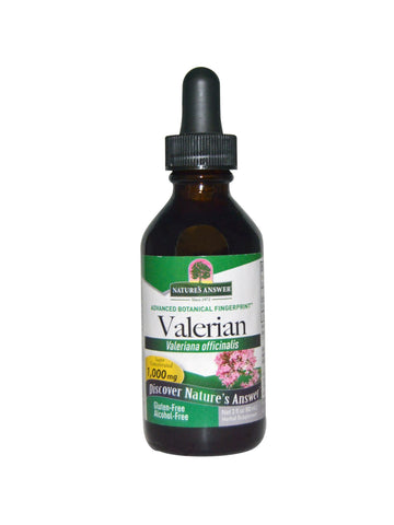 Valerian Root Alcohol Free Extract, 2 oz, Nature's Answer