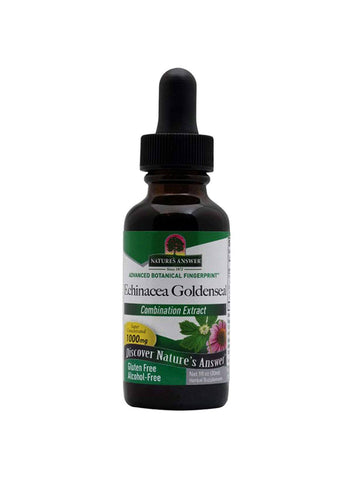 Echinacea-Goldenseal Alcohol Free Extract, 1 oz, Nature's Answer