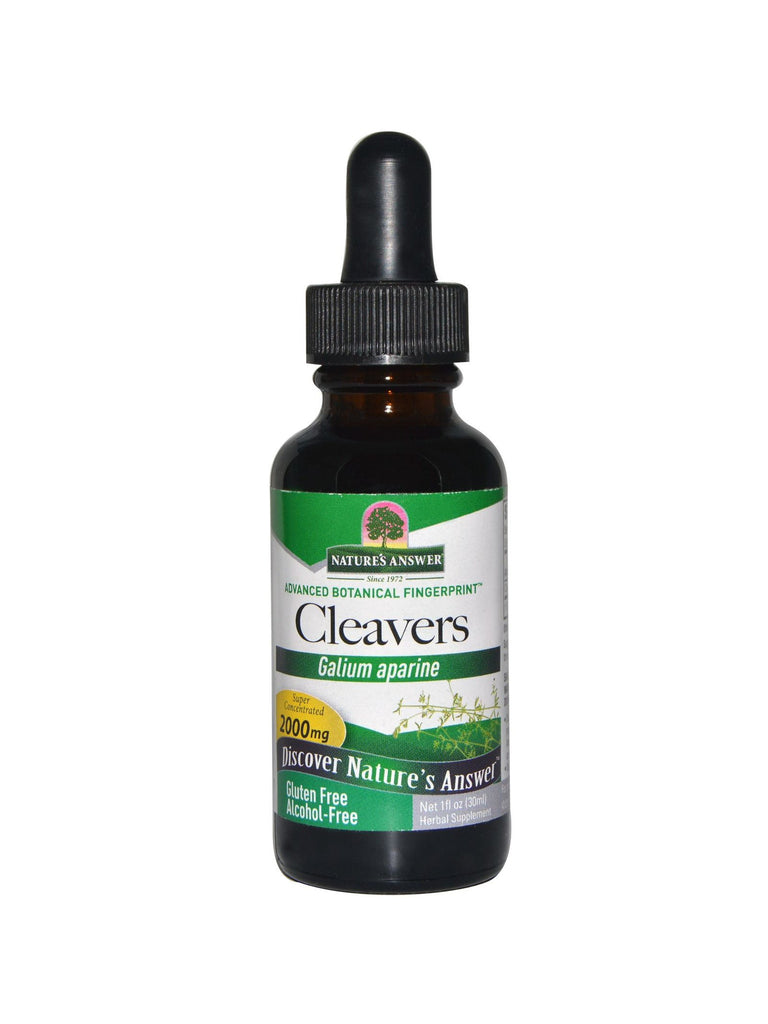 Cleavers Alcohol Free, 1 oz, Nature's Answer