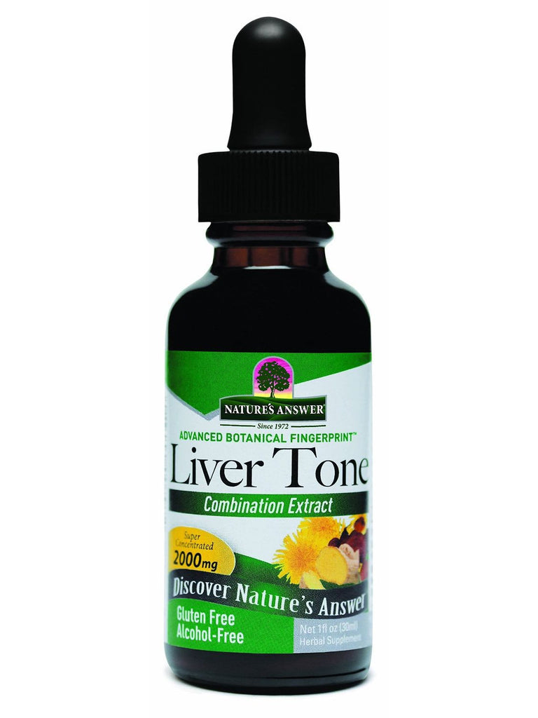 Liver Tone Alcohol Free, 1 oz, Nature's Answer
