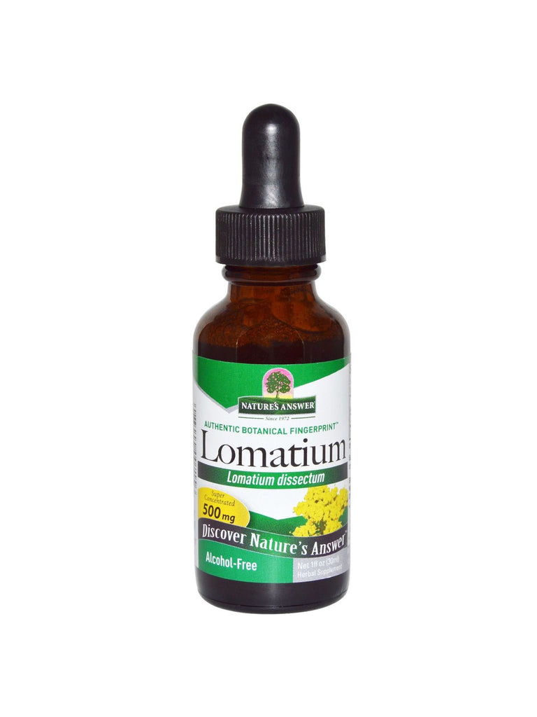 Lomatium Alcohol Free, 1 oz, Nature's Answer