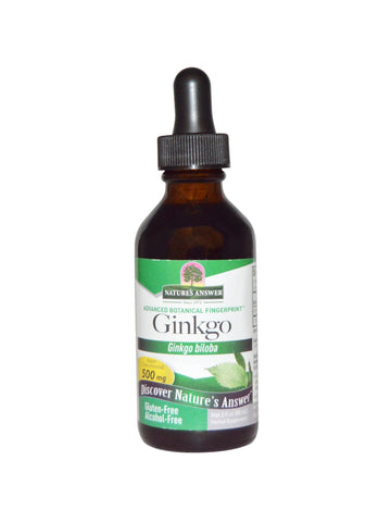 Ginkgo Leaf (Alcohol Free), 2 oz, Nature's Answer
