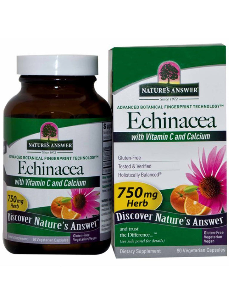 Echinacea w/Ester-C, 90 vegicaps, Nature's Answer