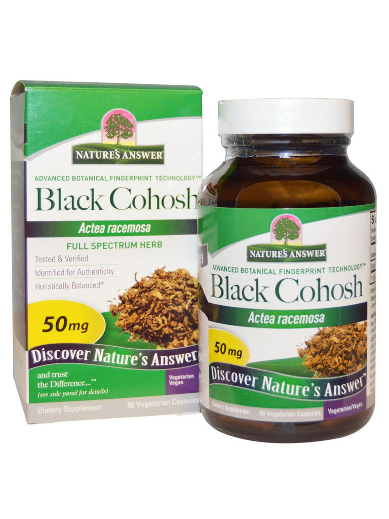 Black Cohosh Root, 90 caps, Nature's Answer