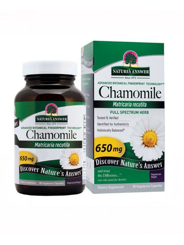 Chamomile Flower, 90 caps, Nature's Answer