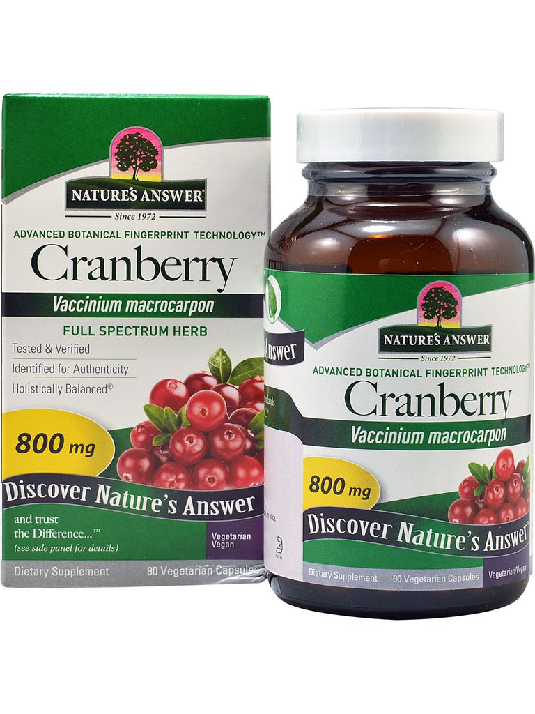 Cranberry Fruit, 90 vegicaps, Nature's Answer