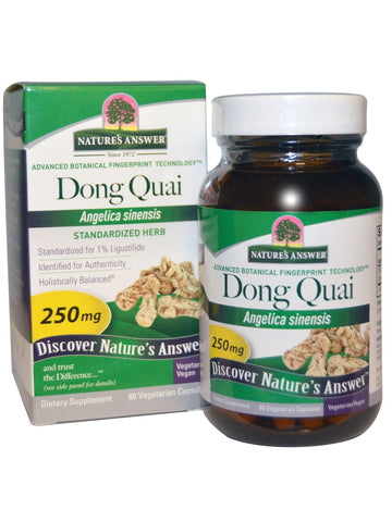 Dong Quai Root Standardized, 60 vegicaps, Nature's Answer