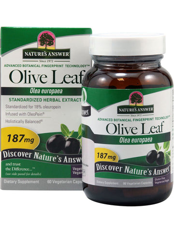 Oleopein Olive Leaf Standardized, 60 vegicaps, Nature's Answer
