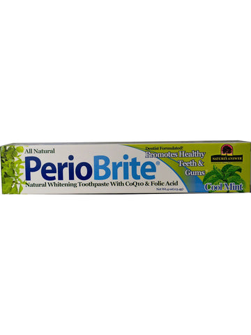 PerioBrite Toothpaste, 4 oz, Nature's Answer