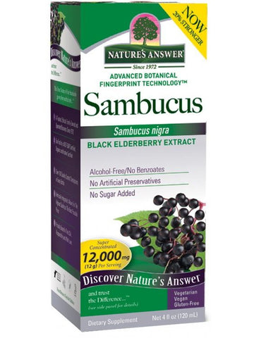 Sambucus, 4 oz, Nature's Answer