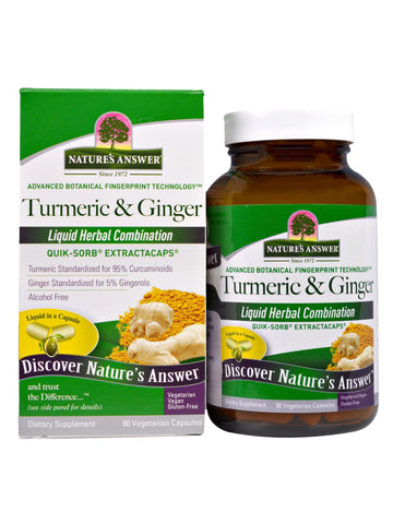 Turmeric & Ginger, 90 caps, Nature's Answer