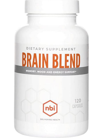NBI, Brain Blend, 120 Capsules