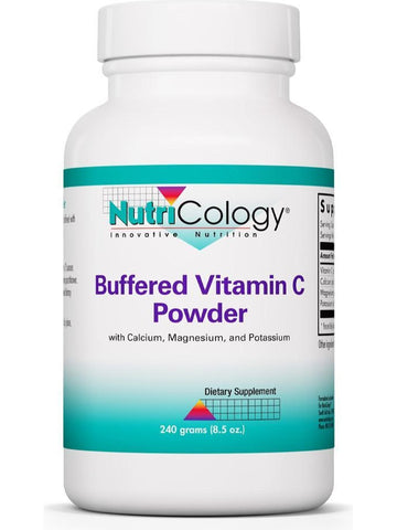 NutriCology, Buffered Vitamin C Powder with Calcium, Magnesium and Potassium, 8.5 oz