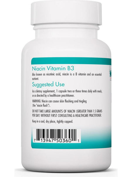 NutriCology, Niacin Vitamin B3, 90 Vegetarian Capsules