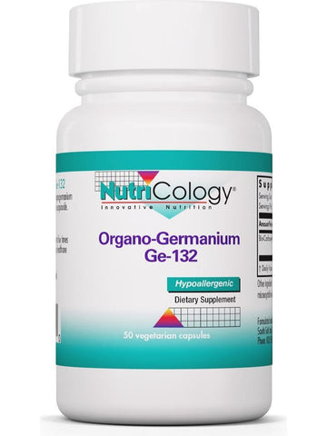 NutriCology, Organo-Germanium Ge-132, 50 Vegetarian Capsules
