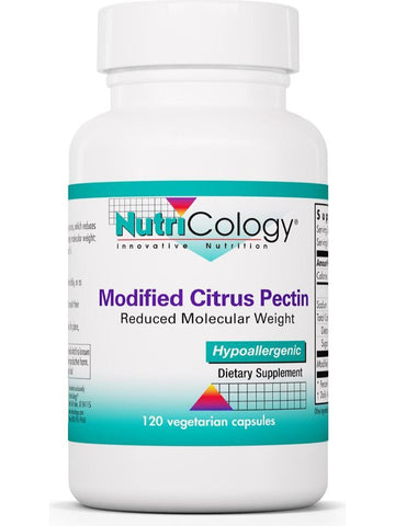 NutriCology, Modified Citrus Pectin Reduced Molecular Weight, 120 Vegetarian Capsules