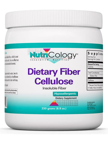 NutriCology, Dietary Fiber Cellulose Insoluble Fiber, 8.8 oz