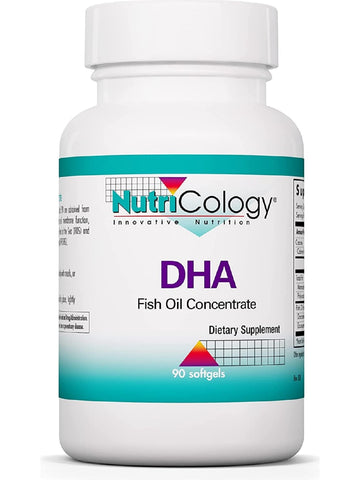 NutriCology, DHA Fish Oil Concentrate, 90 softgels