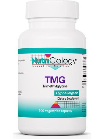 NutriCology, TMG, Trimethylglycine, 100 Vegetarian Capsules
