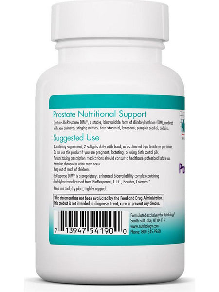 NutriCology, Prostate Nutritional Support, 60 softgels