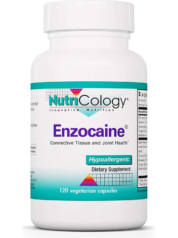 NutriCology, Enzocaine Connective Tissue and Joint Health, 120 Vegetarian Capsules