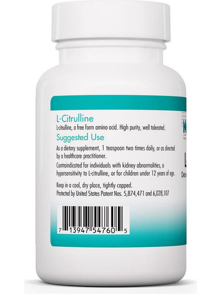 NutriCology, L-Citrulline Detoxification and Vasodilation, 3.5 oz