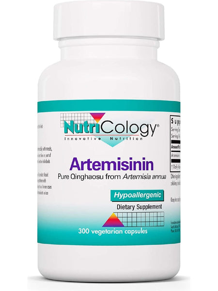 NutriCology, Artemisinin Pure Qinghaosu from Artemisia annua, 300 Vegetarian Capsules