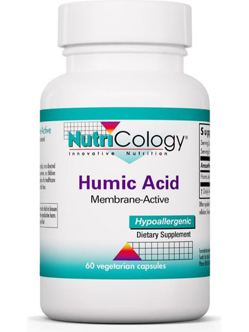NutriCology, Humic Acid Membrane-Active, 60 Vegetarian Capsules