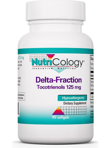 NutriCology, Delta-Fraction Tocotrienols 125 mg, 90 softgels