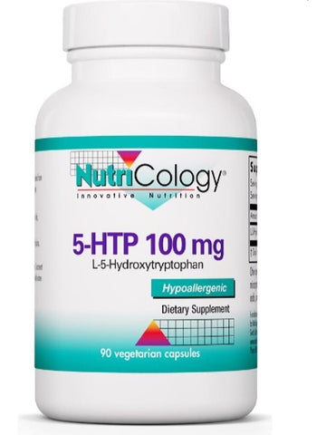 NutriCology, 5-HTP 100 mg L-5-Hydroxytryptophan, 90 Vegetarian Capsules