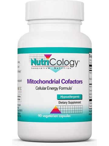 NutriCology, Mitochondrial Cofactors Cellular Energy Formula, 90 Vegetarian Capsules
