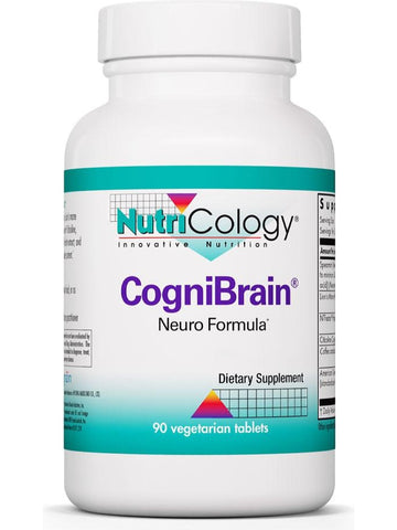 NutriCology, CogniBrain Neuro Formula, 90 Vegetarian Capsules