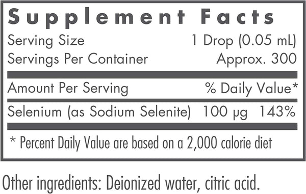 NutriCology, Selenium High Dose Drops, 0.5 fl oz