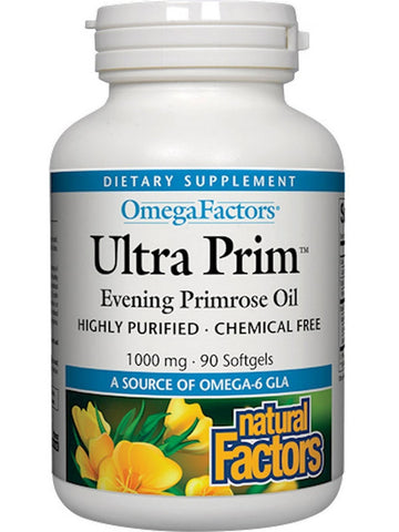 Natural Factors, Ultra Prim™ EPO 1,000 mg, 90 Softgels
