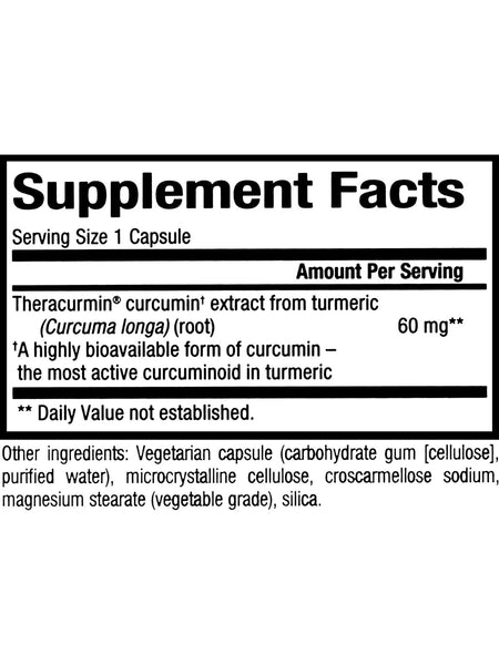 Natural Factors, Double Strength Theracurmin®, 30 Vegetarian Capsules