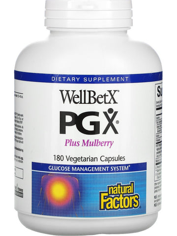 Natural Factors, PGX® Plus Mulberry, 180 Vegetarian Capsules
