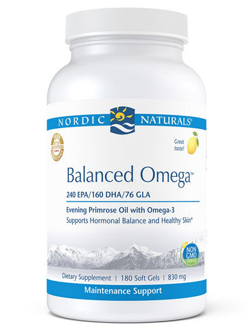 Nordic Naturals, Balanced Omega™, Lemon, 180 Soft Gels