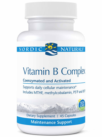 Nordic Naturals, Vitamin B Complex, 45 Capsules