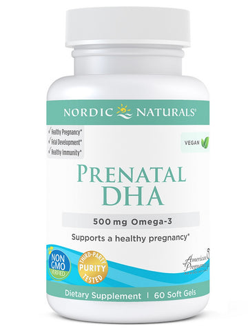 Nordic Naturals, Vegan Prenatal DHA, 60 Soft Gels